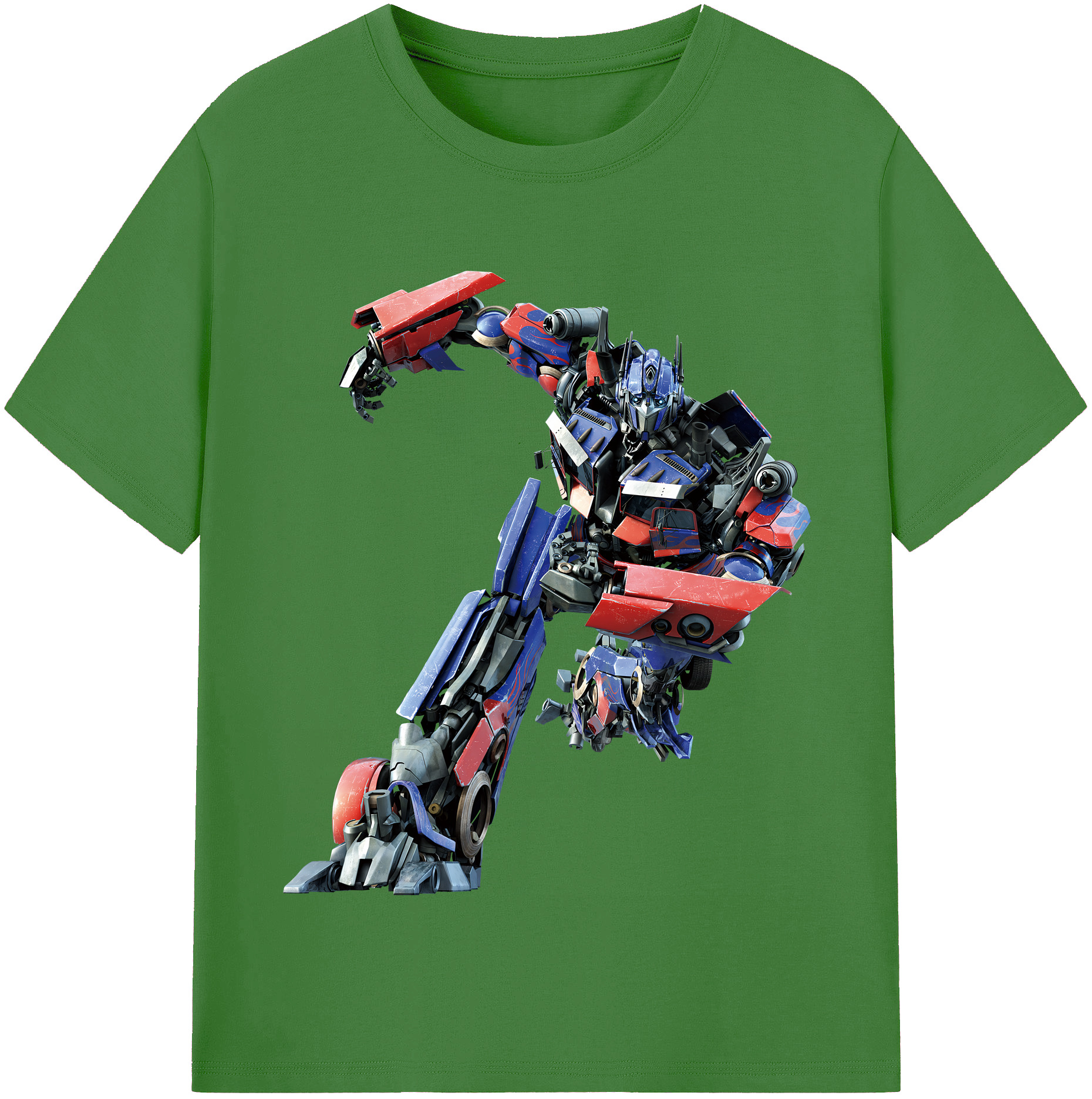 （画像用） Transformers トランスフォーマー レディースカジュアルプリントTシャツ（綿100％）